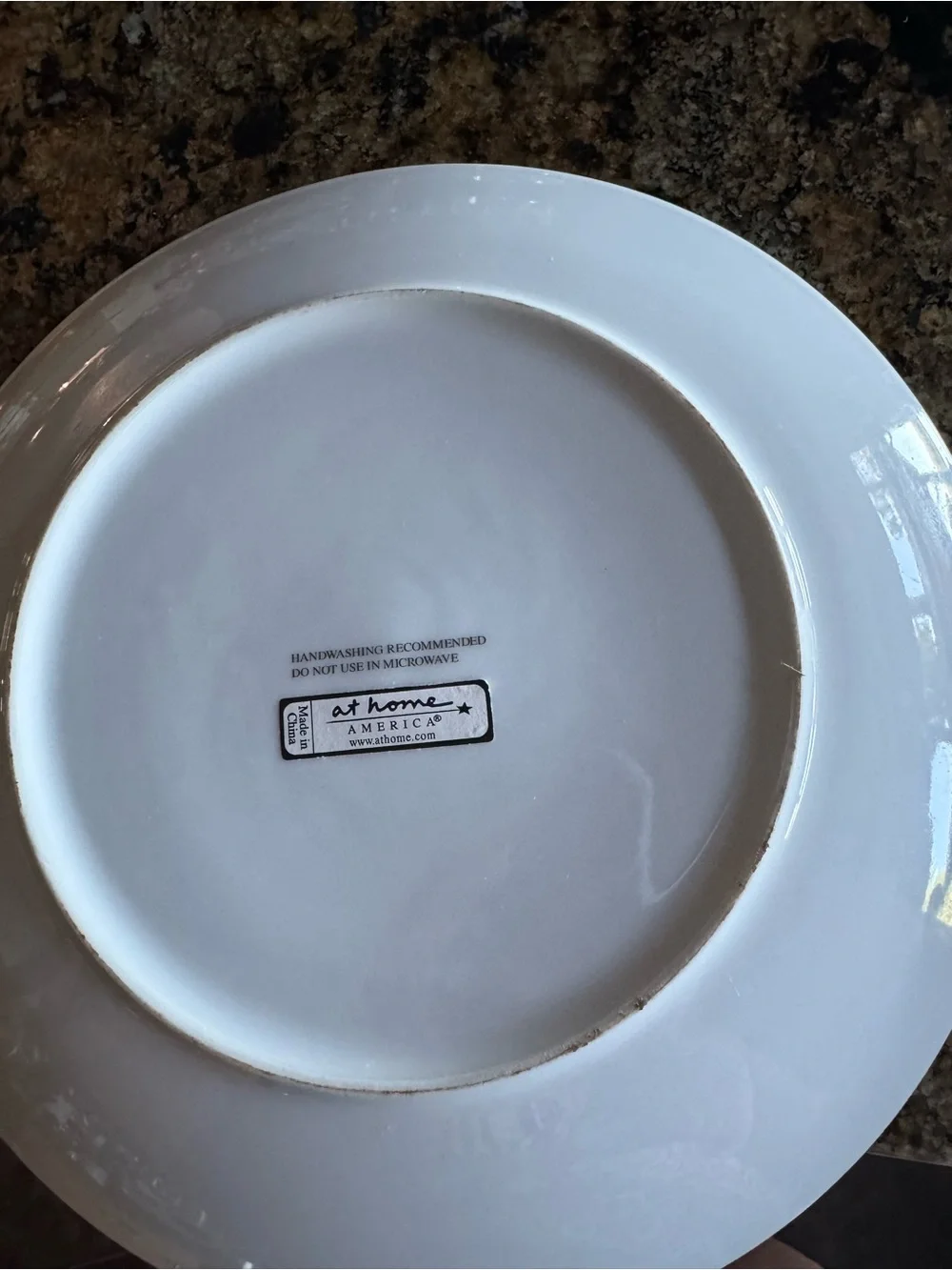 At Home America Snowman 3-Piece Plate Set